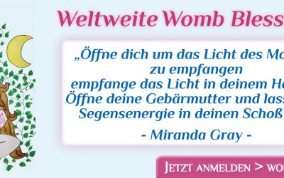 Online-Kreis zum Weltweiten Womb Blessing am 07. Mai 2020